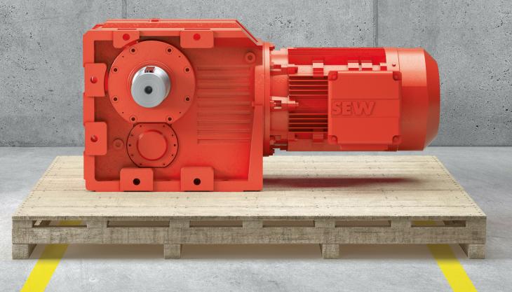 SEW large 7-Series industrial gear unit replacements are now available within five working days SWE Eurodrive