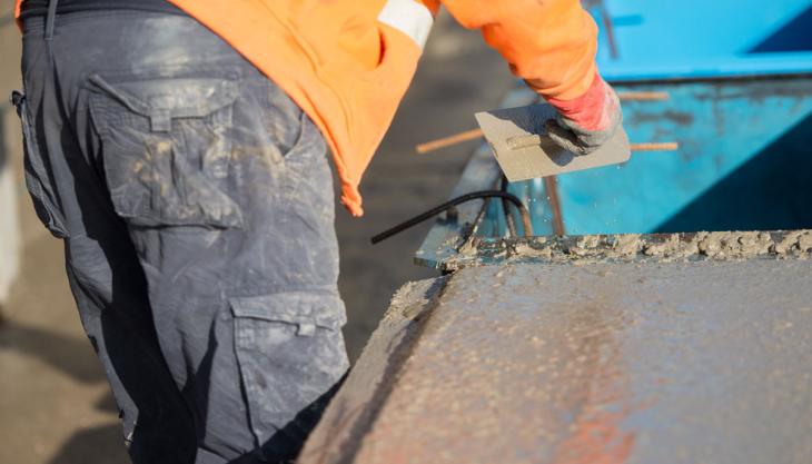 Sheehan Group produce record volume of low carbon concrete blocks Recycled concrete blocks