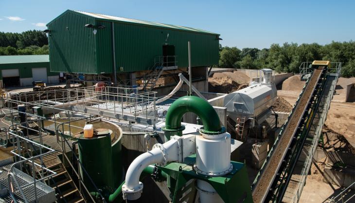 Sheehan's recycling plant Sheehan's recycling plamt