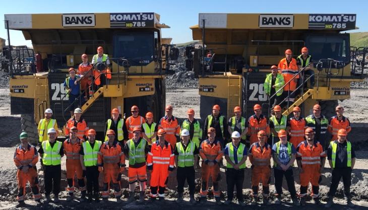 Shotton site safety milestone