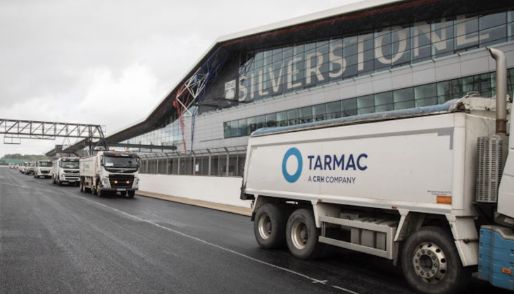 Tarmac delivered a first-class circuit for F1 and Moto GP Tarmac at Silverstone