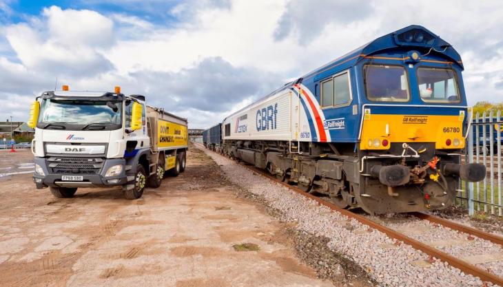 CEMEX rail depot