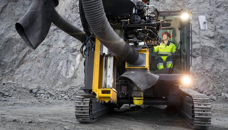 The automation-ready SmartROC D65 from Epiroc SmartROC D65 drill rig