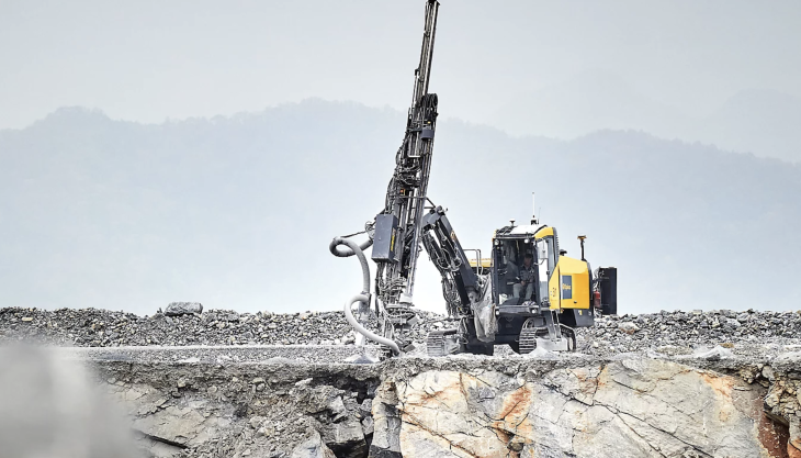 Hanil Cement's SmartROC T35 drill rig SmartROC T35