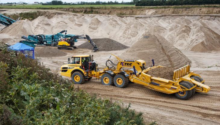 SMT GB appointed distributor for K-Tec Scrapers K-Tec articulated hauler scraper
