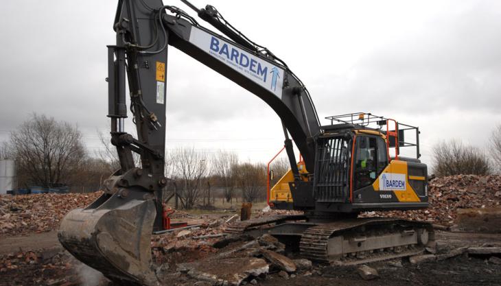 Bardem's Volvo EC250E excavator Volvo EC250E excavator