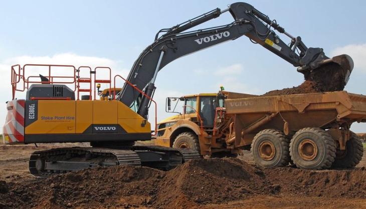 Volvo EC380E excavator