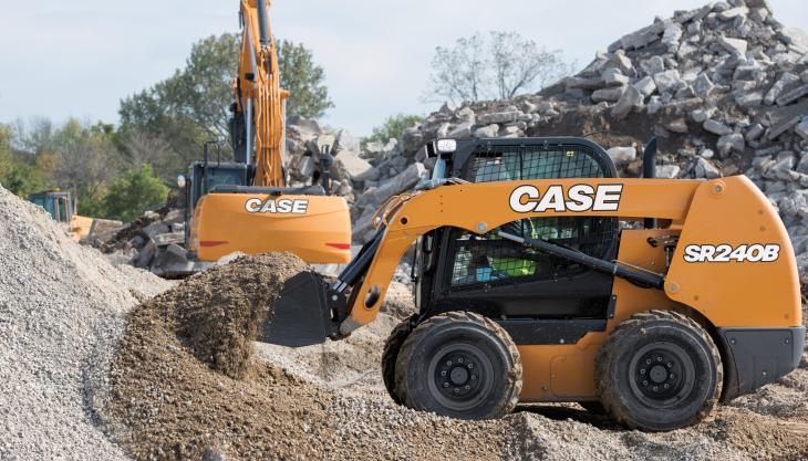 CASE SR240B skid-steer loader CASE skid-steer