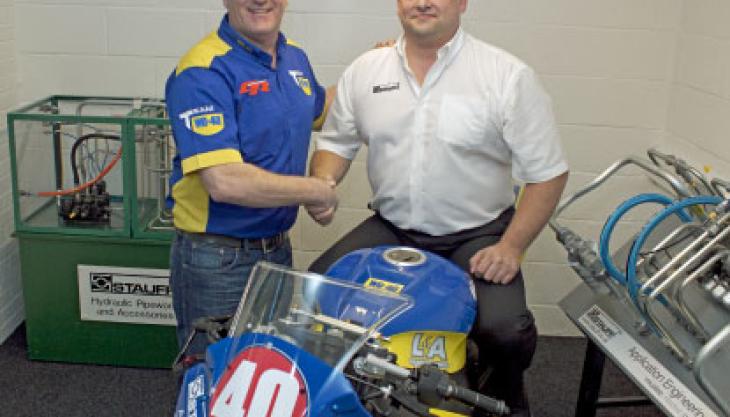Brent Gladwin (GR Motorsport) and Iain Stansbie (Stauff UK)