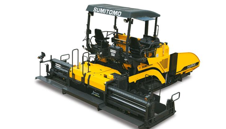 Sumitomo HA60W asphalt paver