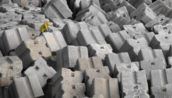 Hakan Çöplü's winning photograph in the Sustainable Concrete category (amateur) Sustainable Concrete category winnwe