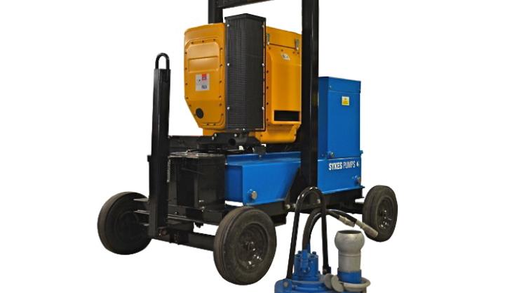 The new 3in Hydraset 80 pump from Sykes Pumps Hydraset 80 pump