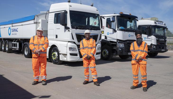 Tarmac have reached a major milestone for HGV emissions standards Tarmac