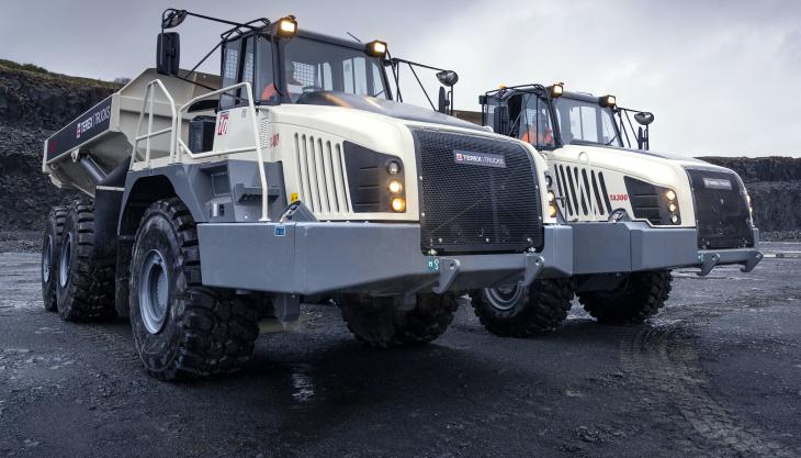 Terex Trucks have launched Stage V-compliant TA300 and TA400 articulated haulers Terex TA300 and TA400 articulated haulers