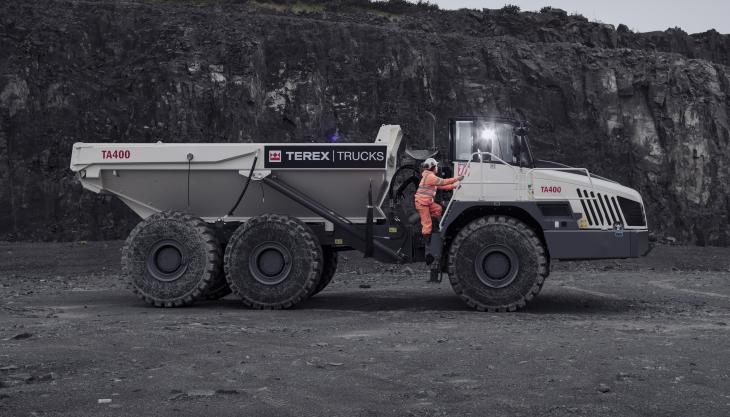Terex Trucks are looking to reach new customers across Russia Terex TA400 dumptruck