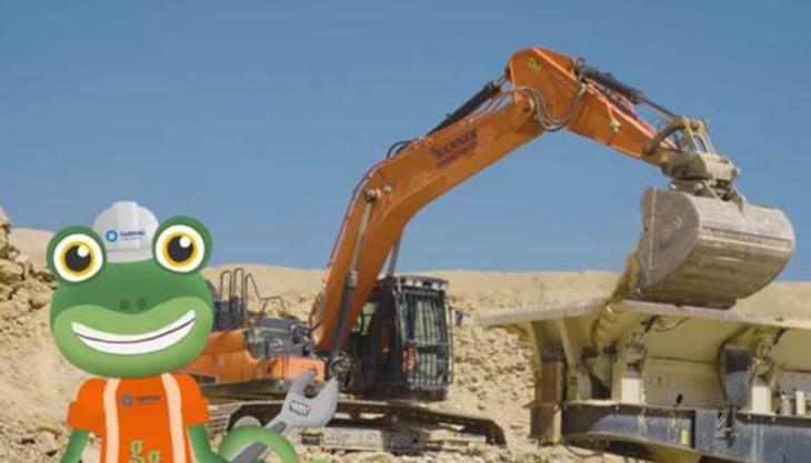 Gecko at Thrislington Quarry Toddler Fun Learning platform