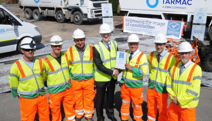 Tarmac achieve 'Ultra Site' status Tarmac