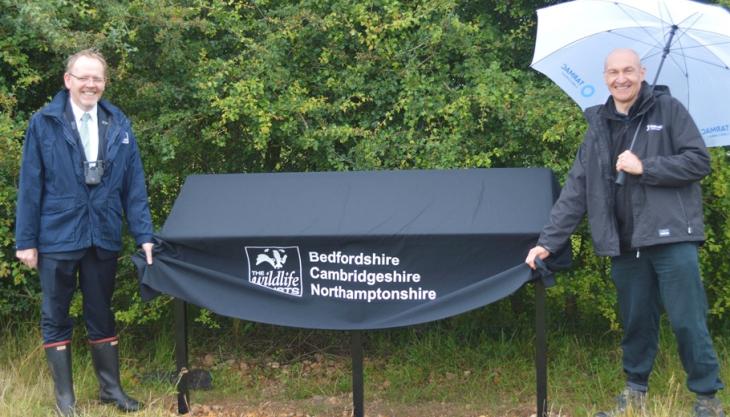 Tarmac and Wildlife Trust for Beds, Cambs and Northants celebrate successful restoration scheme Tarmac and Wildlife Trust