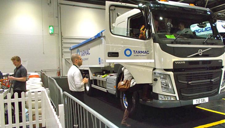 Tarmac at the London Bike Show