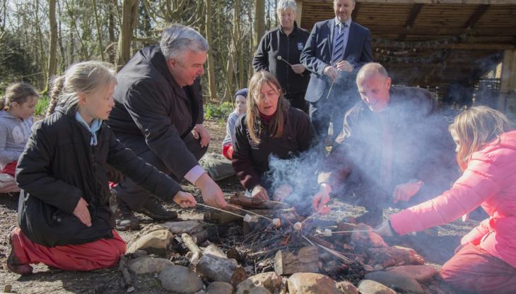 Panshanger Park Forest School celebrates first anniversary Panshanger Park Forest School