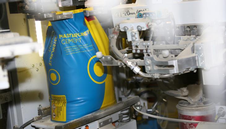 Tarmac open new cement packing plant at Tunstead Cement packing plant