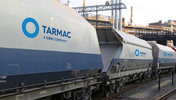 Tarmac rail wagons