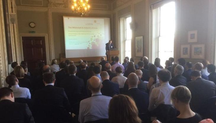Delegates at the National Infrastructure Commission productivity event Whitehall and Industry Group event