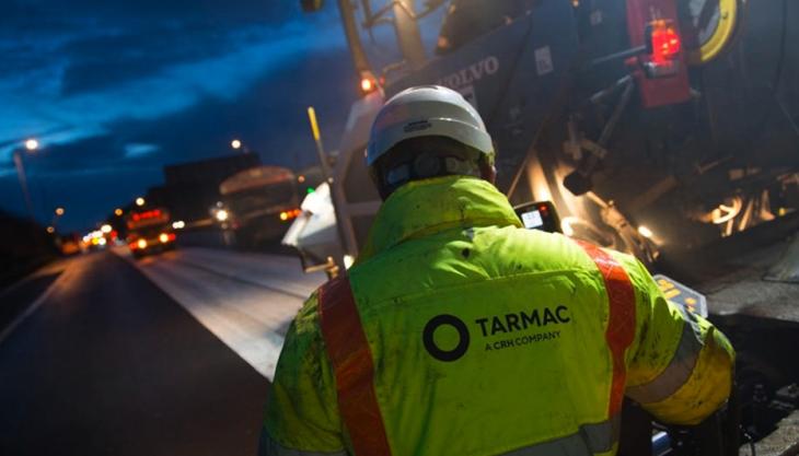 Tarmac Contracting have secured a highways resurfacing contract worth £30 million over two years Tarmac Contracting