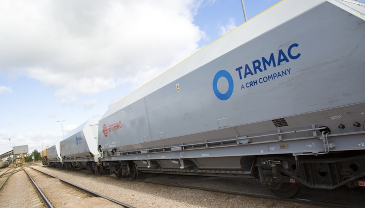 Tarmac have renewed five-year rail freight contracts with Colas Rail UK, GB Railfreight. Freightliner and DB Cargo Tarmac rail freight