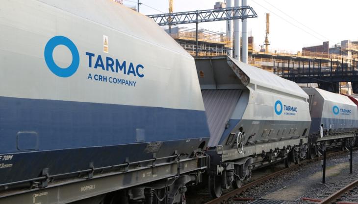 The MPA has welcomed the London Mayor’s commitment to rail and water freight in his Transport Strategy for London Tarmac rail wagons