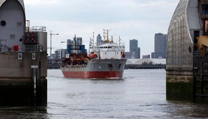 Tarmac's City of Westminster dredger