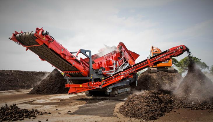 MD Recycling invest in new Terex Finlay 883+ Terex 883+ screen