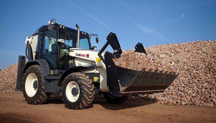 Terex backhoe loader