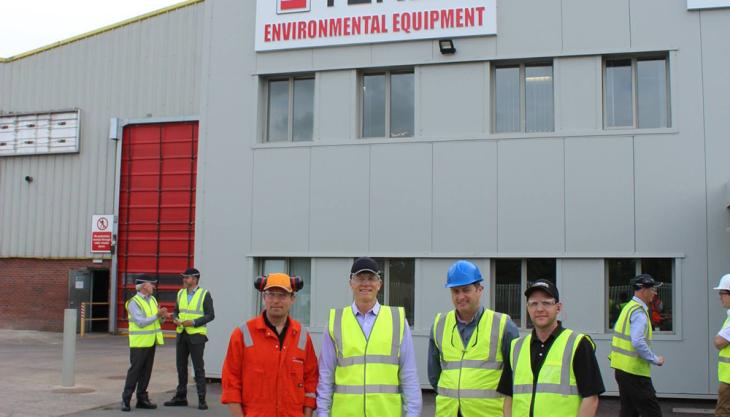 Multi-million-pound investment at TEE manufacturing plant Terex factory expansion