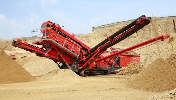 Terex Finlay 674 tracked screen Terex Finlay 674 tracked screen