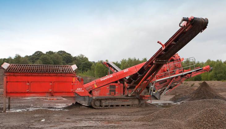 Terex Finlay 683 Supertrak