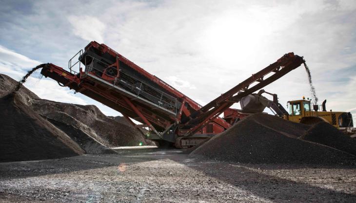 New Terex Finlay machine helps double IBA production Terex Finlay 693+ Spaleck Supertrak