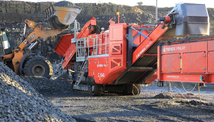 Terex Finlay launch new variant of C-1540 Terex Finlay C-1540 cone crusher