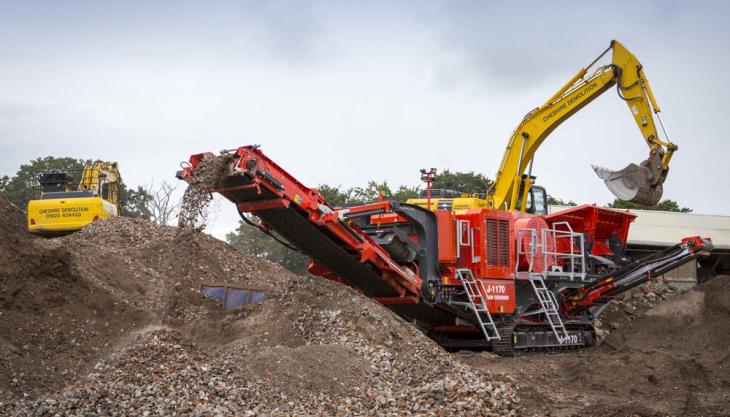 Terex Finlay J-1170 jaw crusher