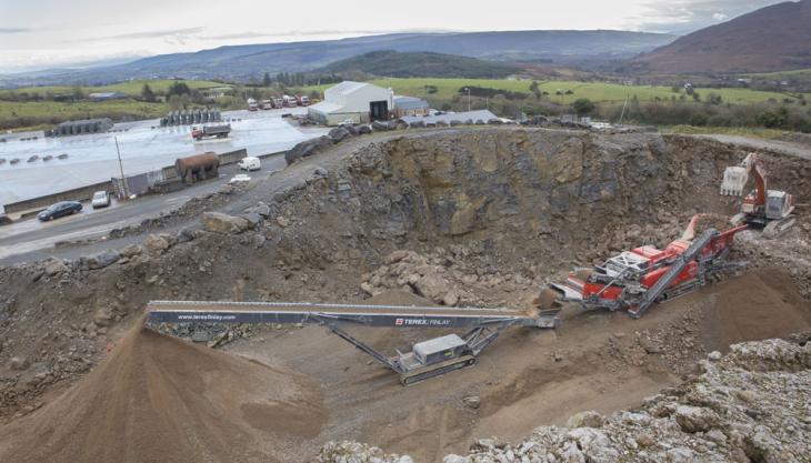 Terex Finlay I-120RS impact crusher Terex Finlay I-120RS impact crusher