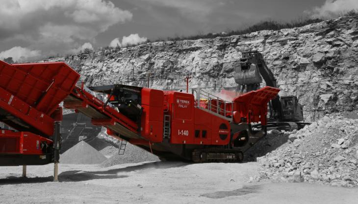 Terex Finlay I-140 impact crusher Terex Finlay I-140 imact crusher