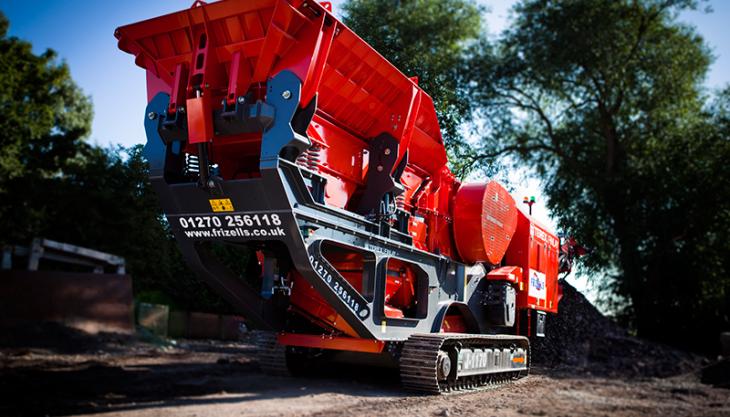 Terex Finlay J-1170 jaw crusher