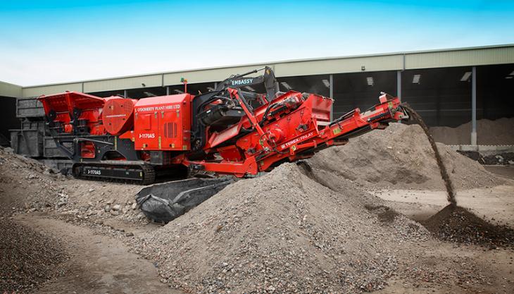 Terex Finlay J-1170AS jaw crusher