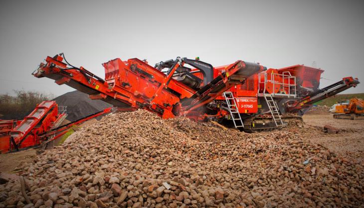 Terex Finlay J-1170AS jaw crusher