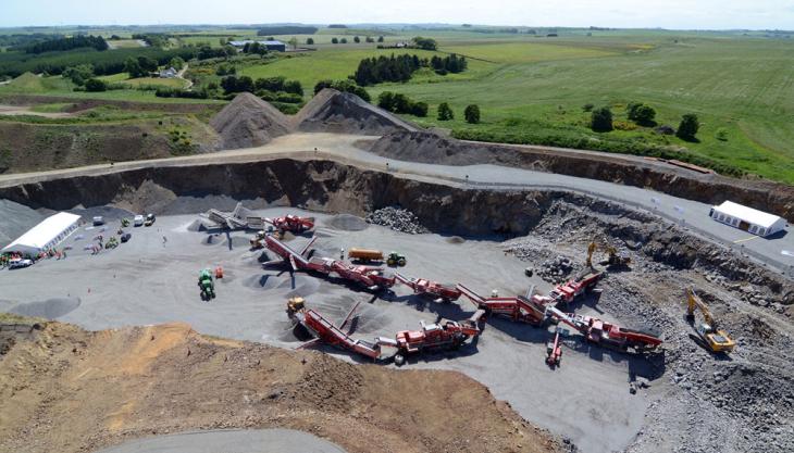 Terex Finlay Open Day in Scotland