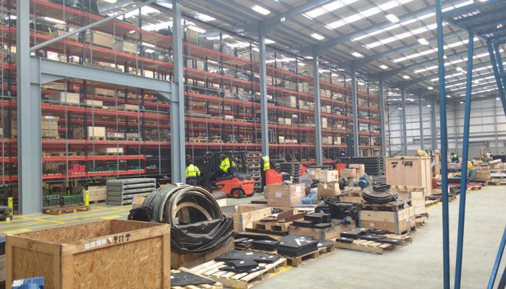 Terex Materials Processing parts facility in Dungannon Terex Materials Processing parts facility