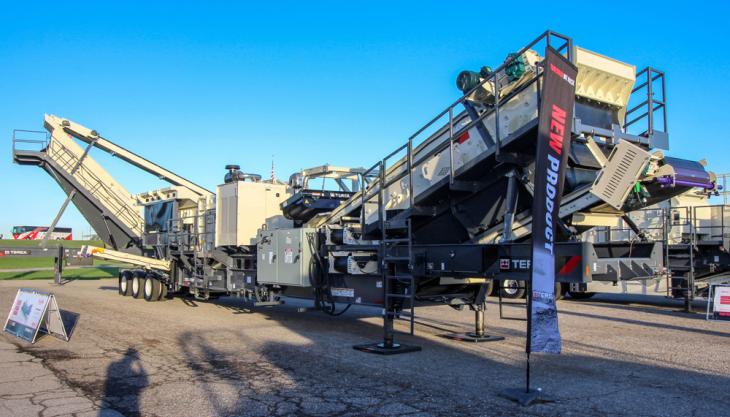 Terex MPS CRH1111R horitzontal-shaft impactor Terex hortizontal-shaft impactor