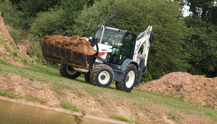 Terex TLB850 backhoe loader