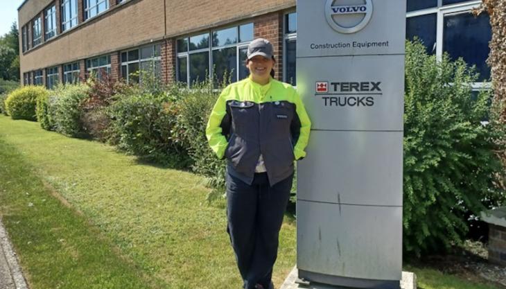 Karen Anne Duffy, Terex Trucks' health, safety, environment, and sustainability manager Karen Anne Duffy
