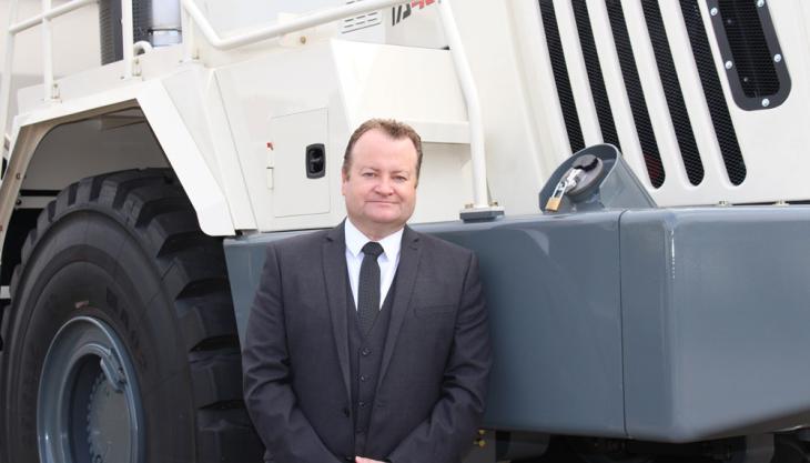 Paul Douglas, MD of Terex Trucks Paul Douglas
